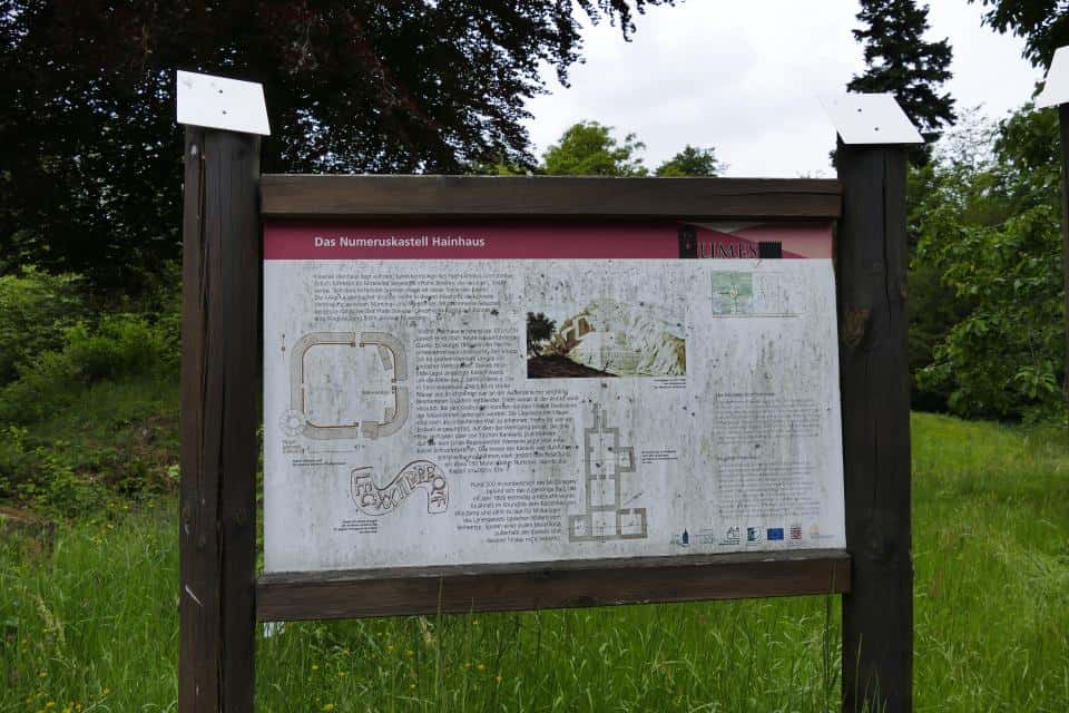 Odenwald-Limes: Numeruskastell Hainhaus