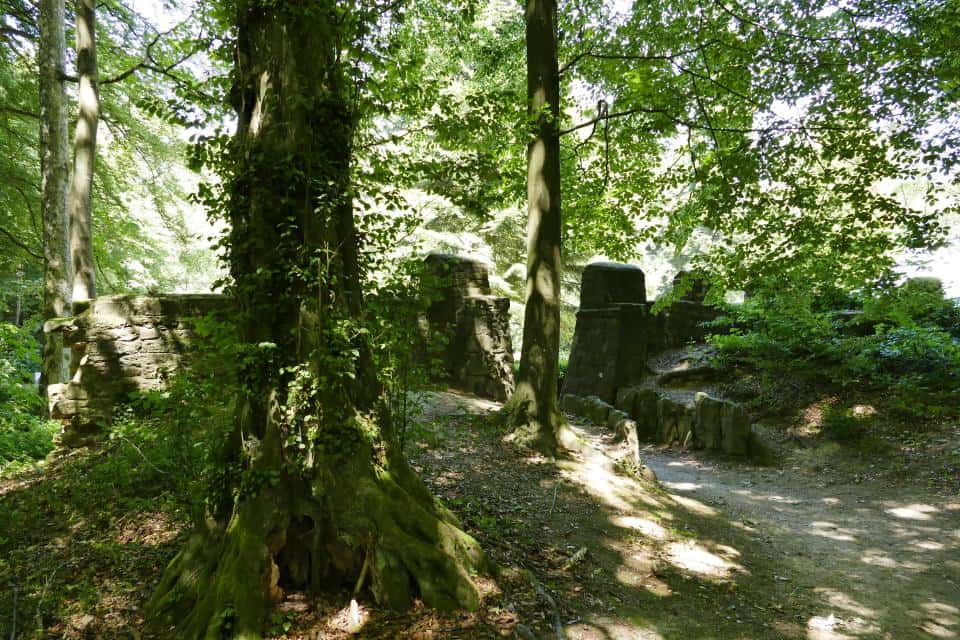 Odenwald-Limes: Kastell Eulbach im Eulbacher Park