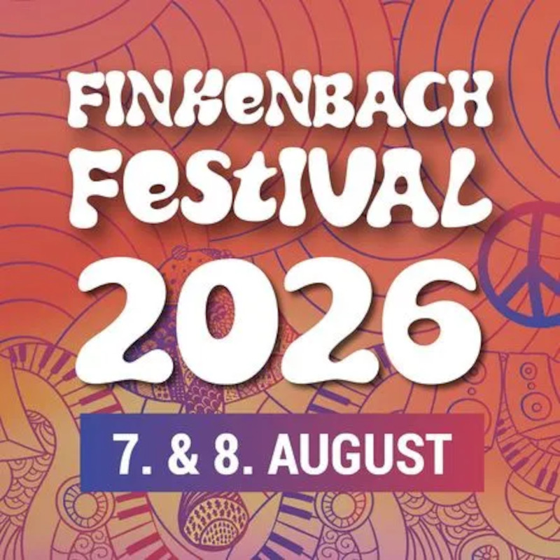 Plakat: Finkenbach Festival 2026 - Das Woodstock im Odenwald