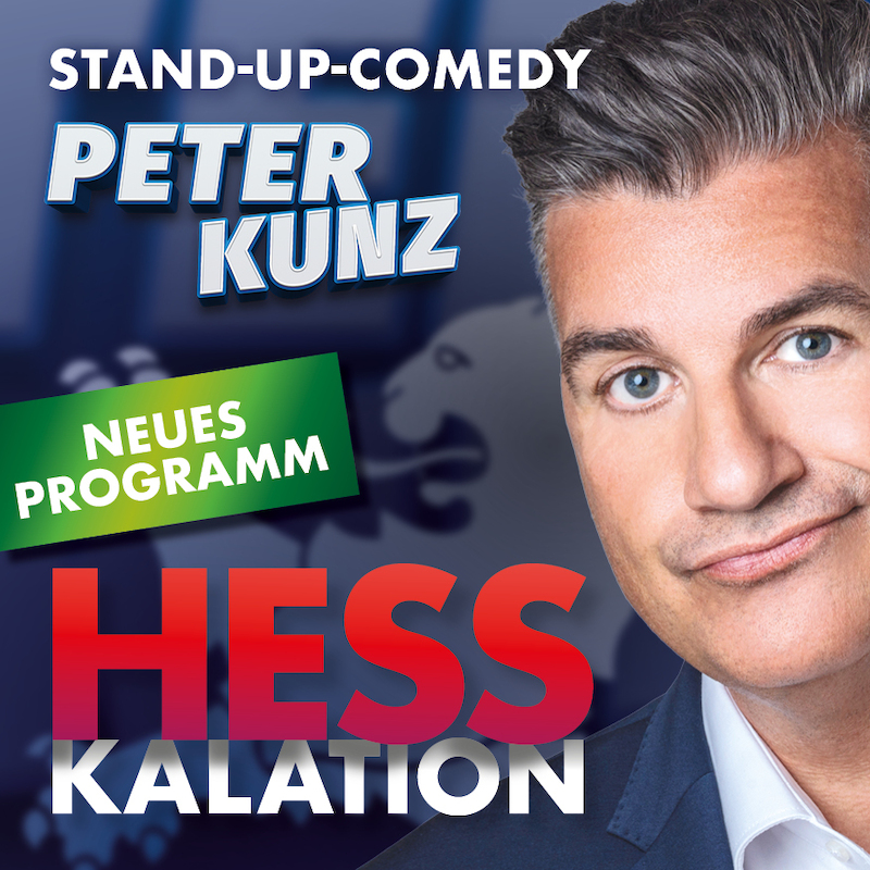 Plakat: PETER KUNZ - HESSKALATION - Zugunsten von DU MUSST KÄMPFEN mit Unterstützung der TV 1858 e.V. Beerfelden