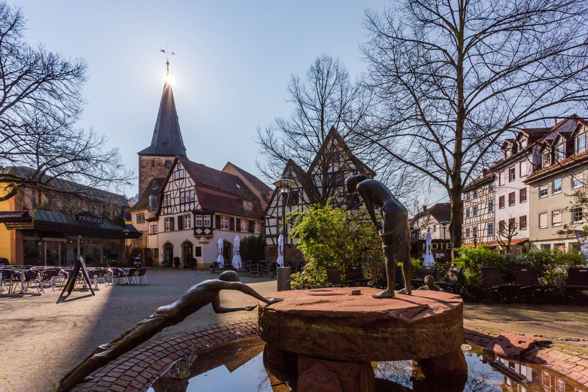 Plakat: Gemütlich durch Eberbach: Kultur ohne Hürden