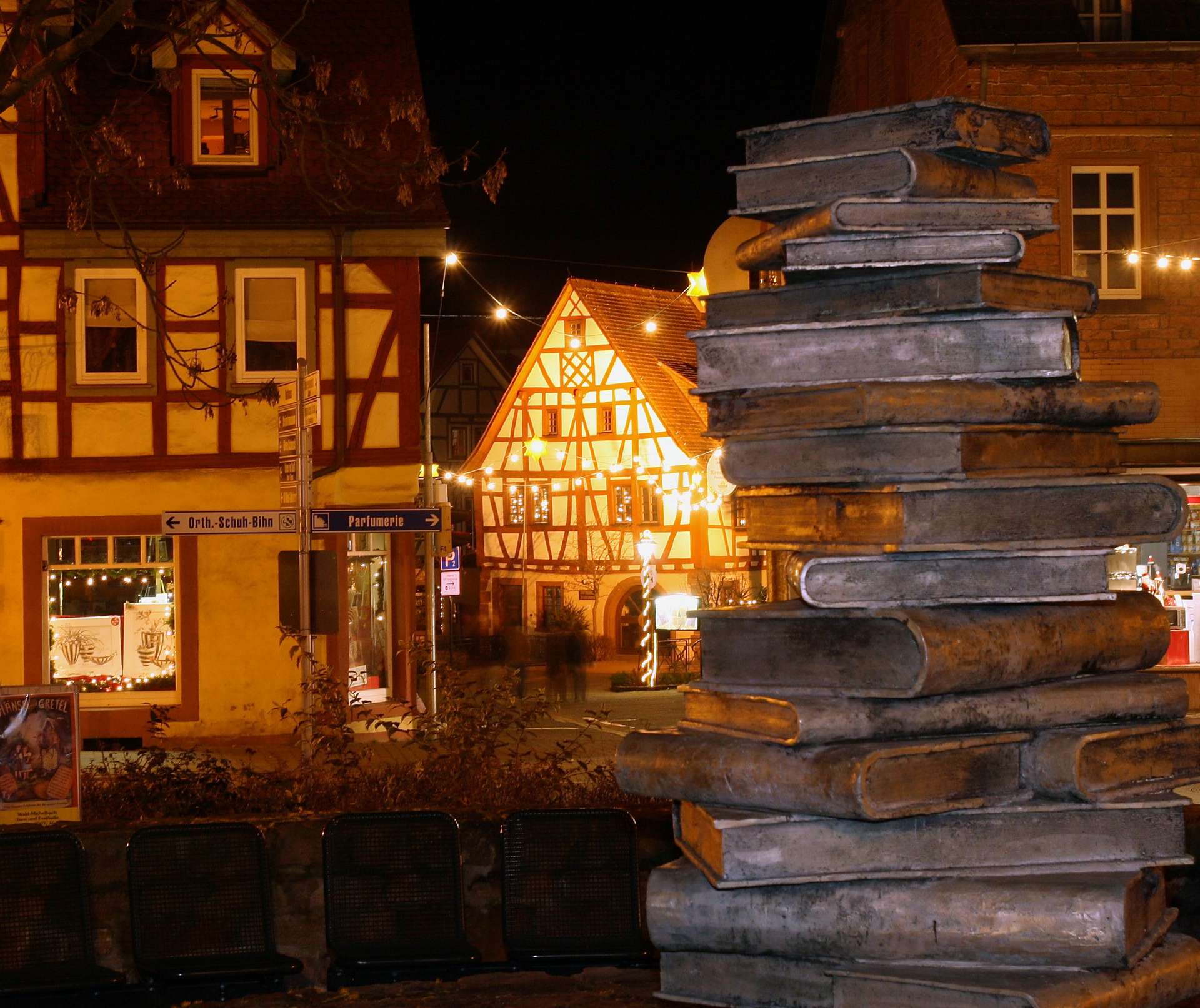 Plakat: Nachtwächterführung in Wald-Michelbach