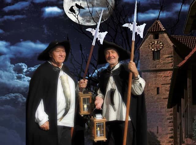 Plakat: Nachtwächterführung Eberbach