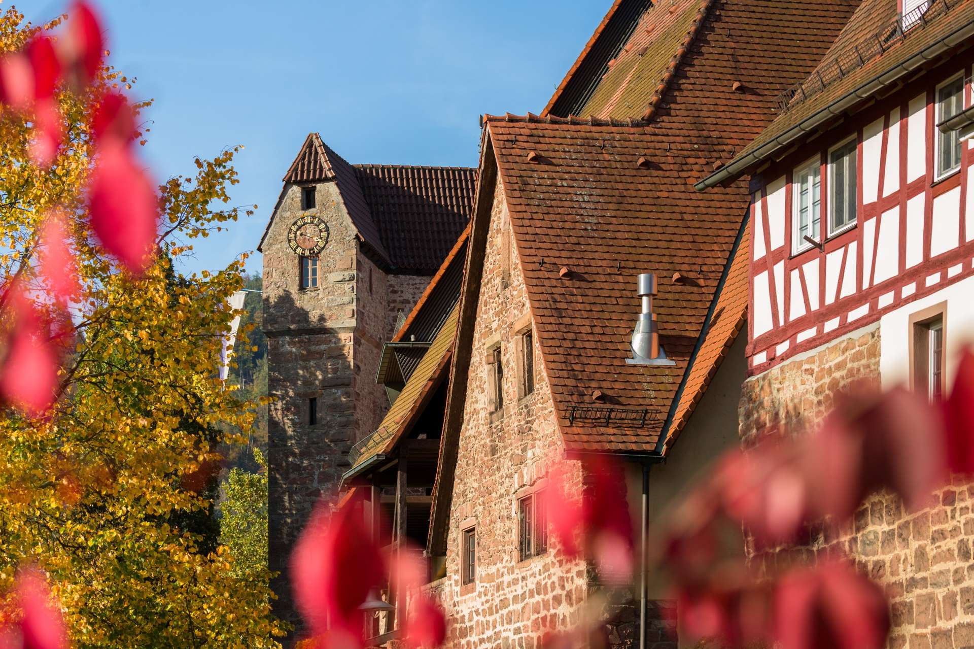 Plakat: Leben im Mittelalter in der Stauferstadt Eberbach