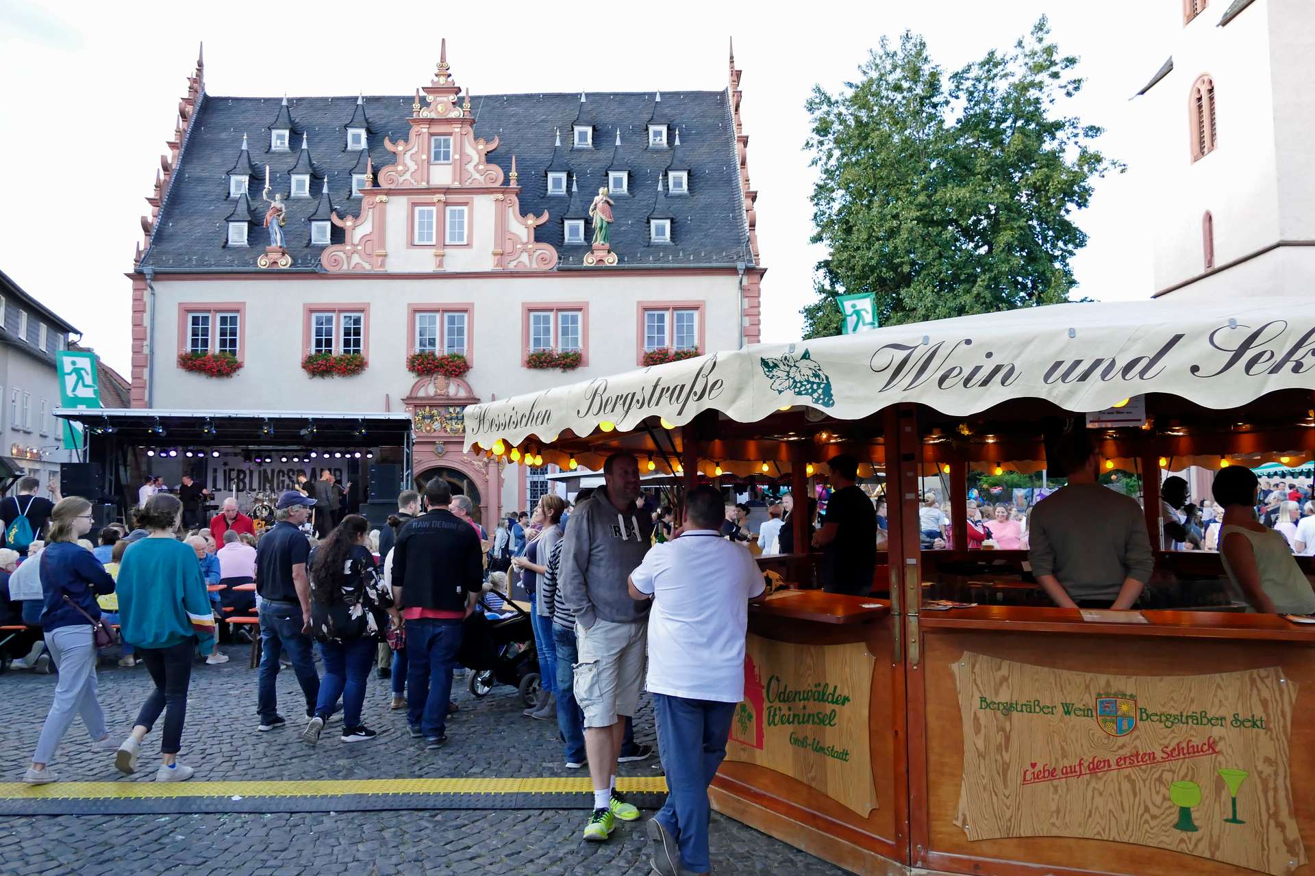 Plakat: Umstädter Winzerfest