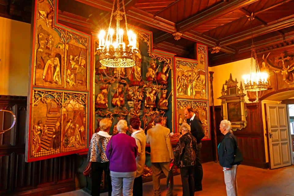 Plakat: Advent im Schloss Erbach - "Offene Tür" am Schöllenbacher Altar