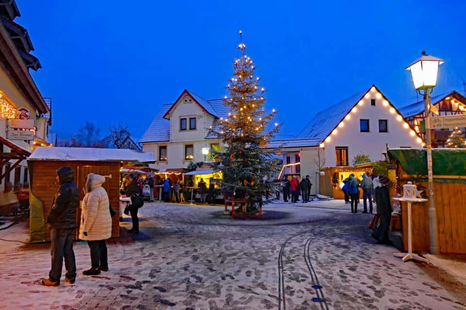 Plakat: Beerfurther Lebkuchen- und Weihnachtsmarkt