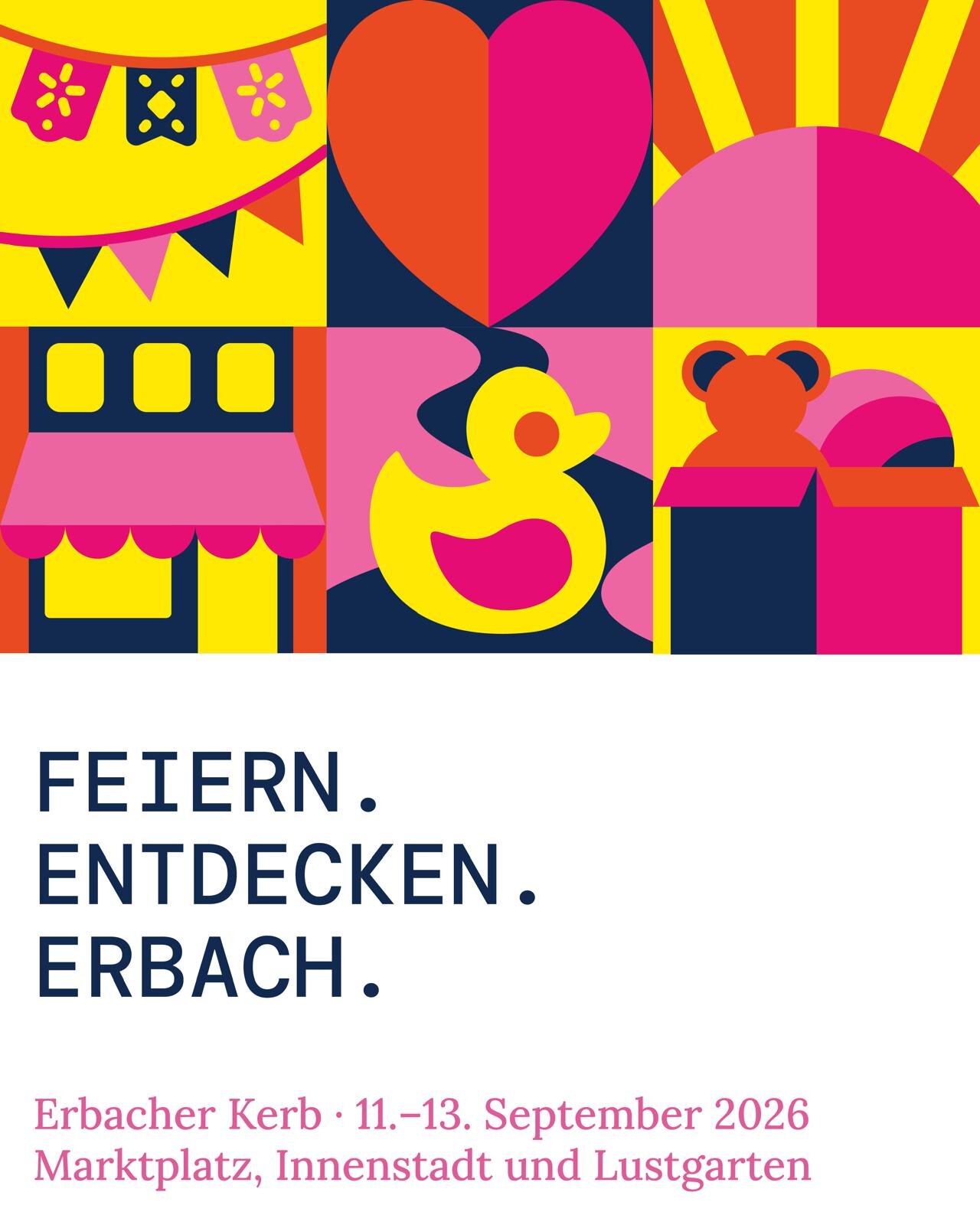 Plakat: Erbacher Kerb
