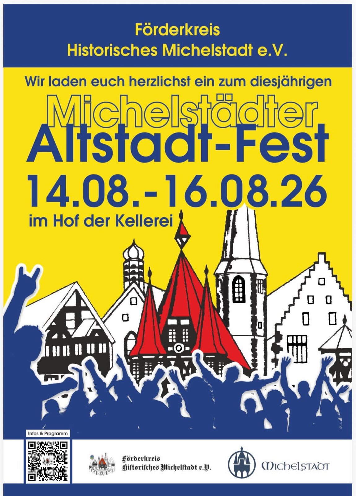 Plakat: Michelstädter Altstadt-Fest
