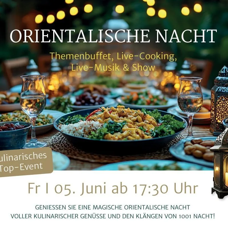Plakat: Orientalische Nacht ✨