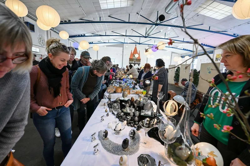 Plakat: Michelstädter Ostereiermarkt