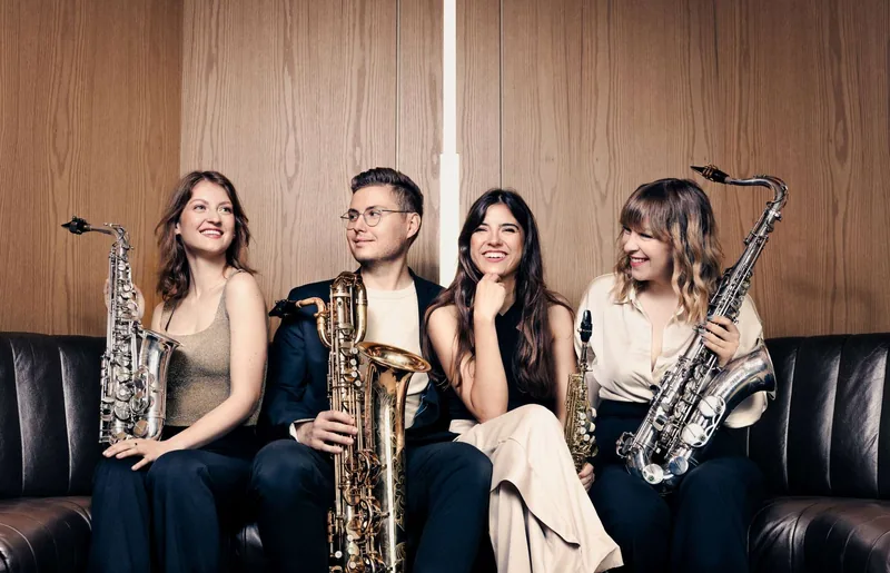 Plakat: "Konzerte in der Elfenbeinstadt Erbach" Eternum Quartett