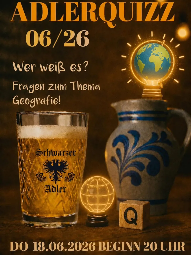 Plakat: Adlerquizz 06/26