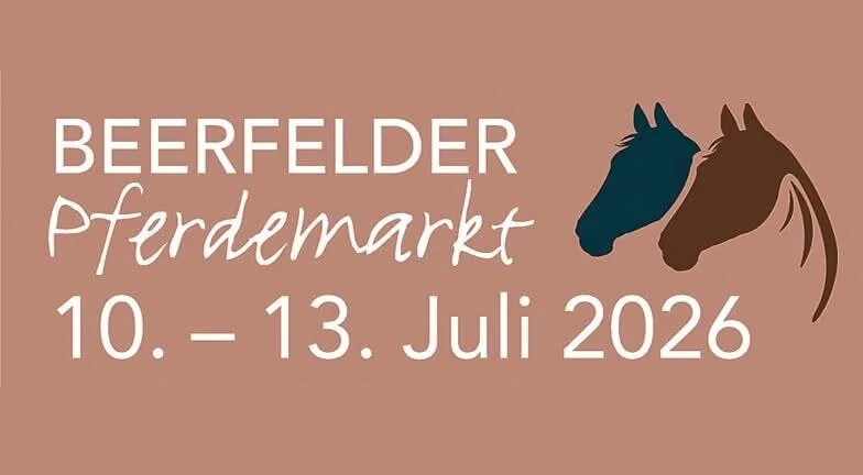 Plakat: Beerfelder Pferdemarkt