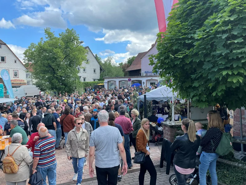 Plakat: Brunnenfest Beerfelden
