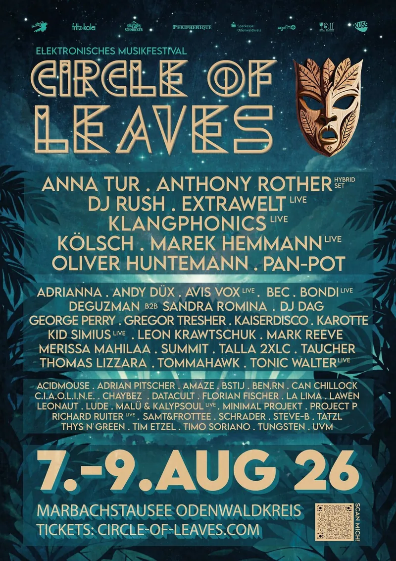 Plakat: Circle of Leaves