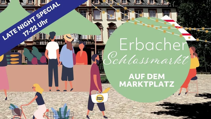 Plakat: Erbacher Schlossmarkt – Late Night Special