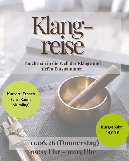 Plakat: Klangreise