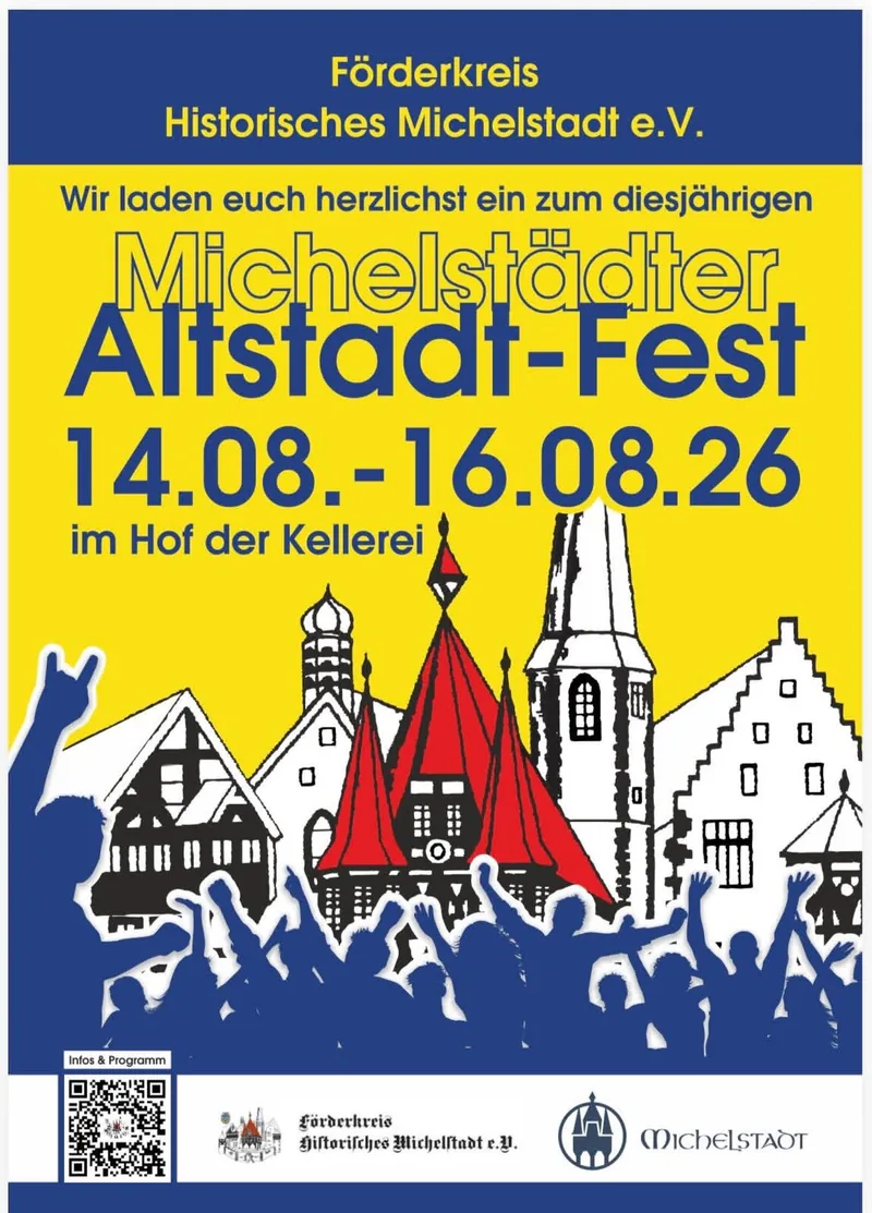 Plakat: Michelstädter Altstadt-Fest