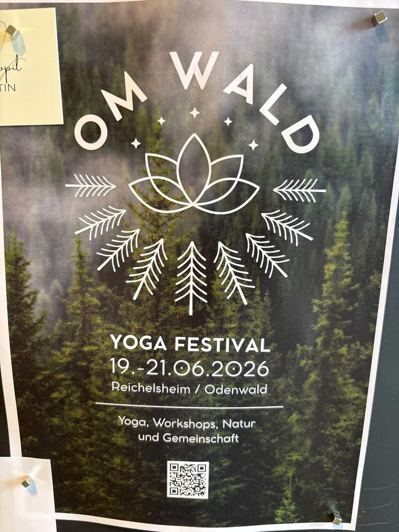 Plakat: OM WALD Yoga Festival