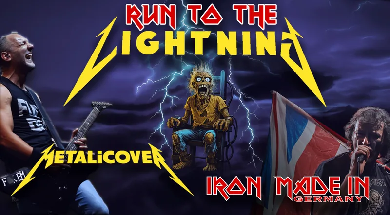 Plakat: RUN TO THE LIGHTNING