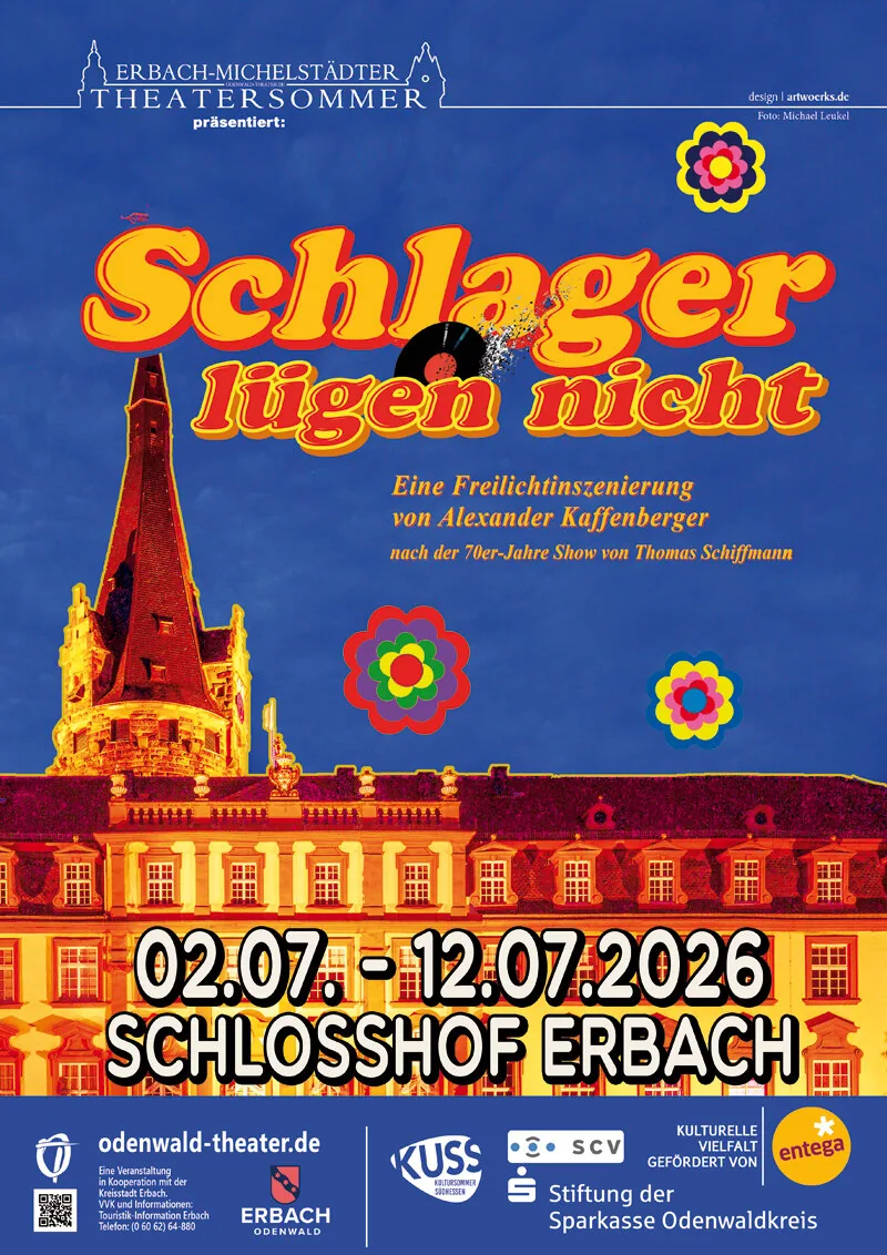 Plakat: Schlager lügen nicht