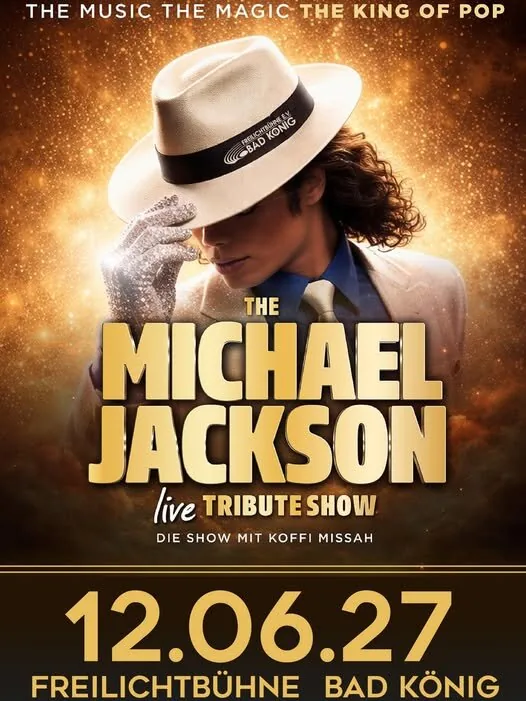 Plakat: The Michael Jackson Live Tribute Show